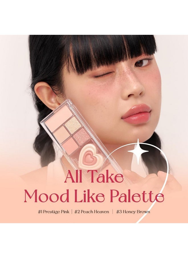 بيري بيرا لوحة ألوان Peripera ALL TAKE MOOD LIKE (02 PEACH HEAVEN (PERITAGE))  - Image 2