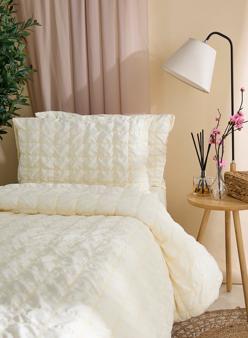 اورورا طقم مفروشات بتفاصيل مربعة - Image 1