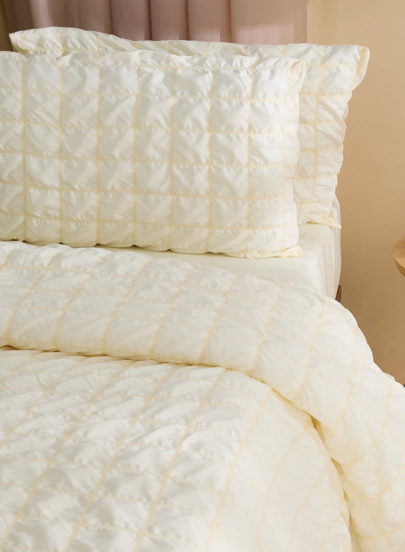 اورورا طقم مفروشات بتفاصيل مربعة - Image 3