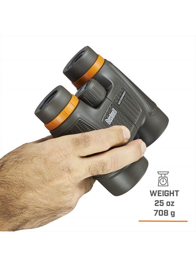 Bushnell H2O Xtreme 10x42 Compact Waterproof Binoculars with Fully Multi Coated Lens for Hunting and Boating 181042C - Image 3