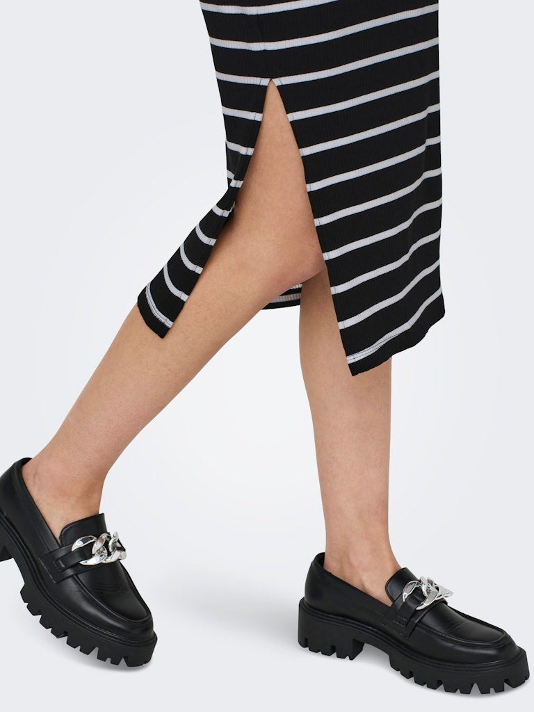 ONLY ONLBELFAST STRIPE S/L MIDIDRESS JRS NOOS - Image 3