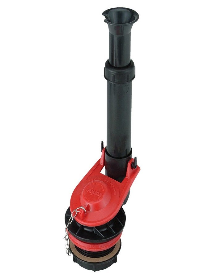 Korky Adjustable Standard 2-Inch Toilet Flush Valve and Ultra High Performance Toilet Flapper - Universal to Fit All 2-Piece Toilets - Height Easily Adjusts for Easy Install - Made in USA - 4020 - Image 1