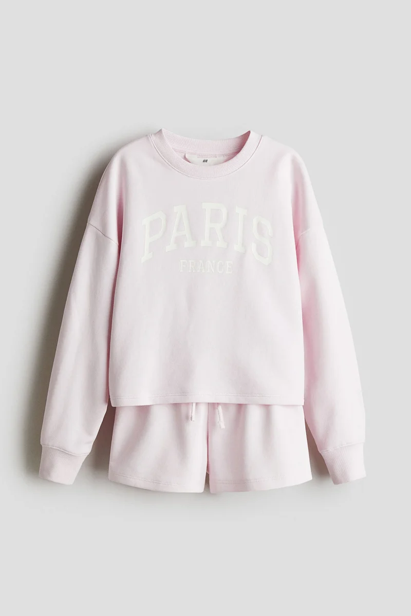 H&M 2-piece sweatshirt set