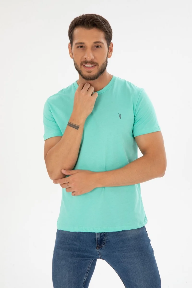 فور مان تيشيرت قطن أساسي رجالي 5 قطع
