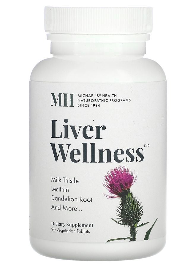 Michael's Naturopathic Liver Wellness 90 Vegetarian Tablets