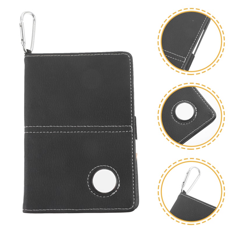 1 Set of Golf Scorecards Holder Score Recording Book Portable Golfing Scorecards Book Golfs Training Scorebook - Image 1