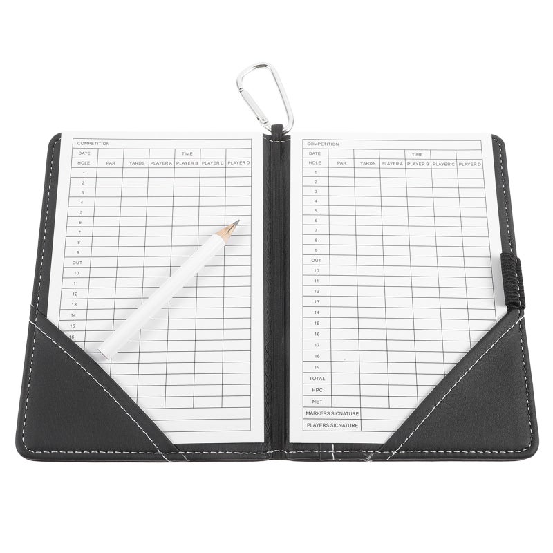 1 Set of Golf Scorecards Holder Score Recording Book Portable Golfing Scorecards Book Golfs Training Scorebook - Image 5
