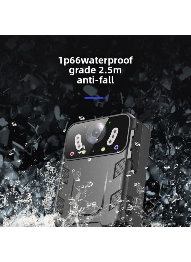 Generic Law Enforcement Recorder With Anti-shake On-site Duty HD Night Vision Work Long Endurance On-duty Video Recording Recorder-Body Color:T6 Hd Night Vision 21 Hours Battery Life 64g  - Image 4