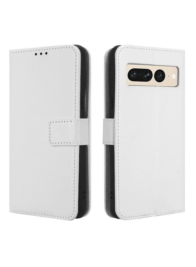 Zaboon Case For Google Pixel 7 Pro 5G Diamond Texture Leather Phone Case - Image 2