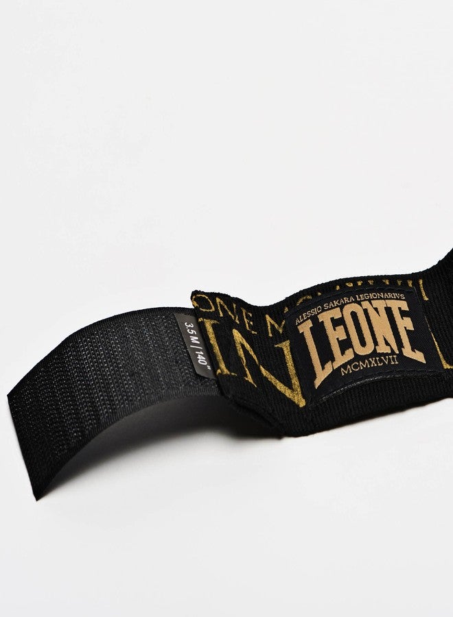 LEONE 1947 AB705 Boxing Hand Wraps – Elastic Cotton Wrist & Knuckle Support for Boxing, MMA & Muay Thai – Pair - 138" - col. Legionarius - Image 2