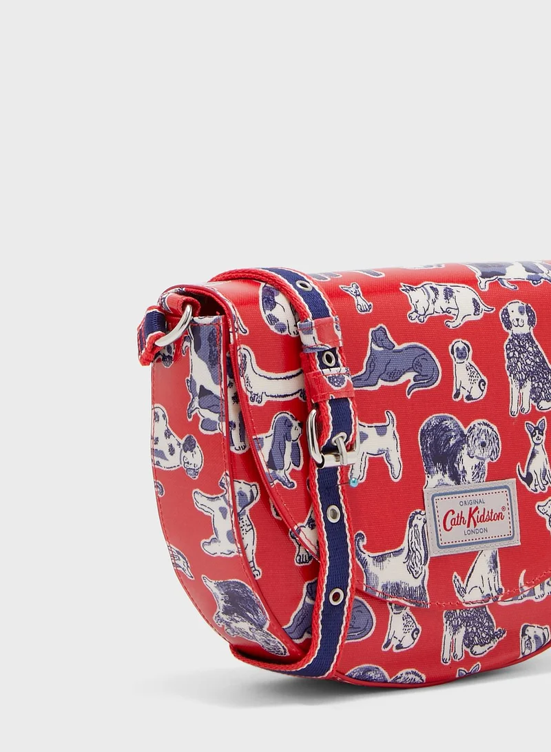 Cath Kidston Stratton Saddle Moon Cut Crossbody