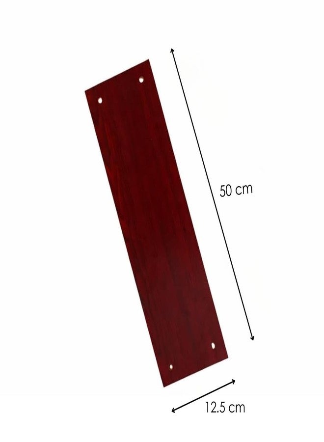 Timberz MDF Hanging Planks Mahogany Finish | Rectangular Solid Wooden Boards for Crafting, DIY Projects, Painting, Wall Hanging Art, Sign Boards & Home Decor (Pack of 4) - Image 3