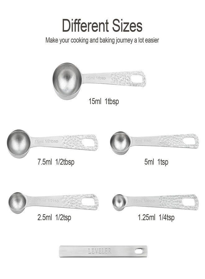 Smithcraft طقم أكواب وملاعق قياس من سميثكرافت، طقم أكواب قياس من 10 قطع، أكواب وملاعق وميزان قياس من الفولاذ المقاوم للصدأ 18/8، أكواب قياس للخبز، أكواب قياس للمطبخ، أدوات مطبخ للطبخ - Image 4