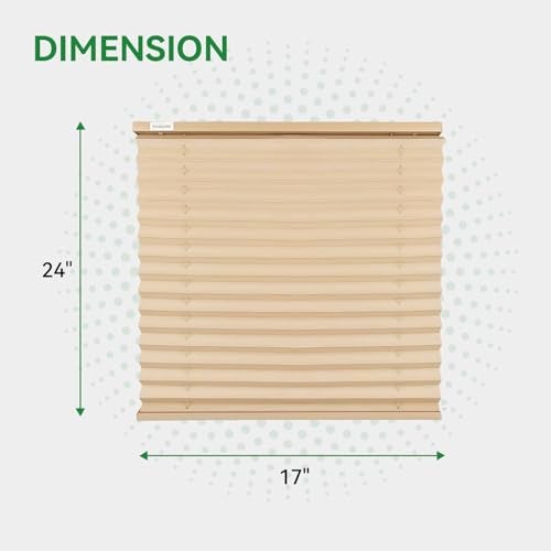 RVINGPRO RV Blinds for Camper Windows, Camper Replacement Blinds, Privacy Protection, RV Window Shades for RV, Camper, Travel Trailer, Cappuccino (17" W x 24" L) - Image 2