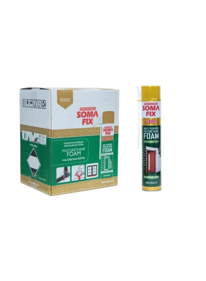 Somafix Multi-Purpose PU Foam Spray – Gap Filler and Sealant  - Image 2