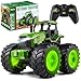 BAYSING Remote Control Tractor Toys for Kids 35 Light Up Monster Trucks Toy for Boys 34567 Year Old Toddlers RC Farm Vehicle Toys for Ages 37 Years Old Ideal Birthday Toys Gift for Boys Girls - Image 3