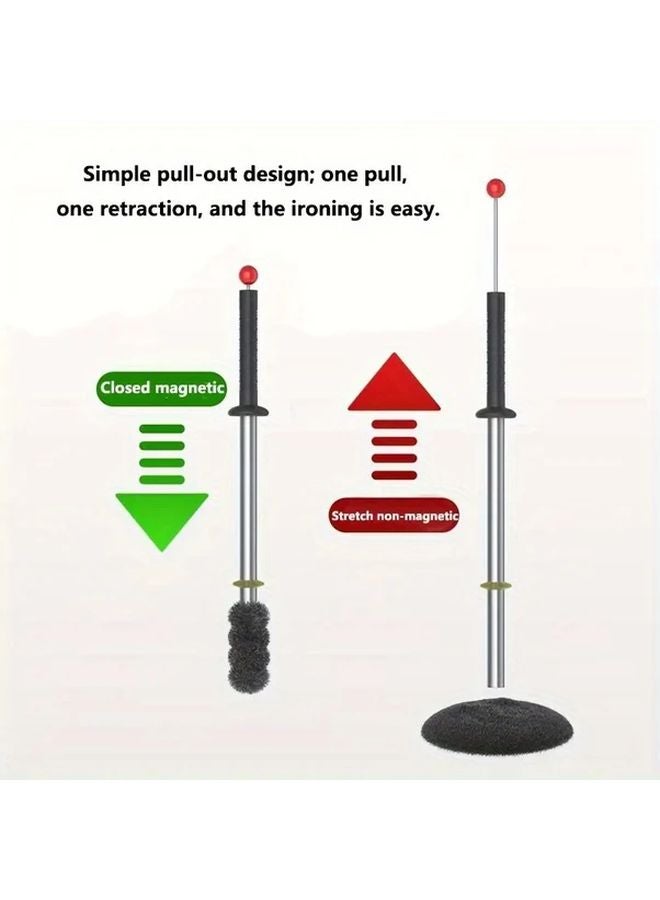 Heavy Duty Magnetic Iron Pick Up Tool With Strong Base For Drill Grinder Cleaning - Image 4