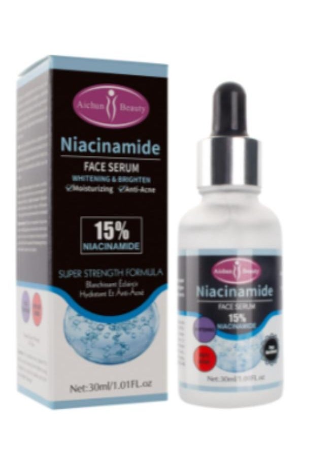 AICHUN Niacinamide Face Serum15٪  Moisturizing Anti-Acne Facial Skin Care 30ml - Image 1