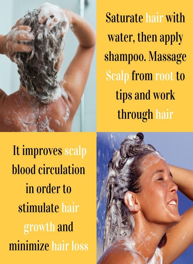 OMM Collection All Natural Hair Thickening Shampoo (240ml) - Image 3