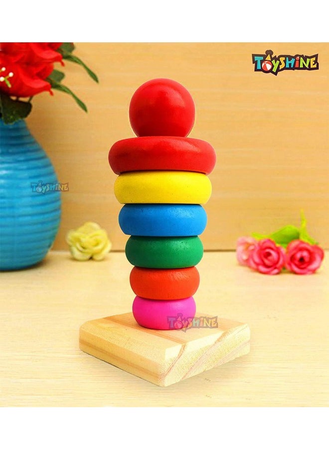 توي شاين حلقات قوس قزح صغيرة قابلة للتكديس بأشكال متعددة من Toyshine - B  - Image 4