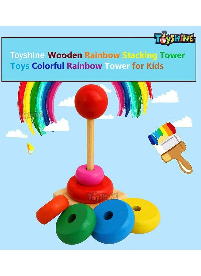 توي شاين حلقات قوس قزح صغيرة قابلة للتكديس بأشكال متعددة من Toyshine - B  - Image 3