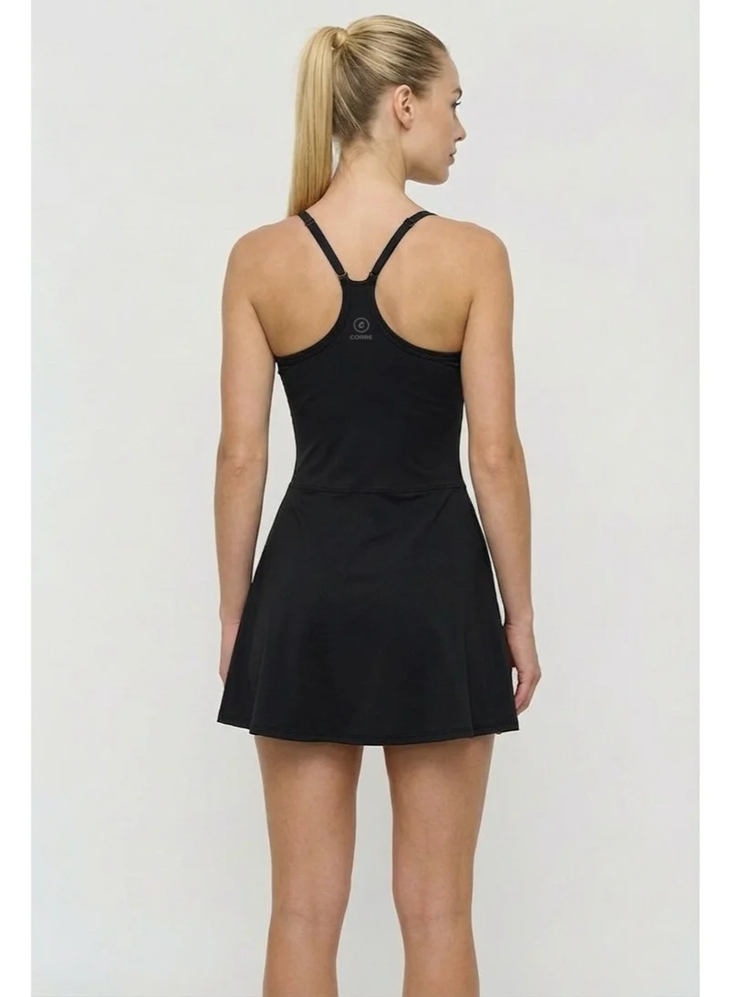 ملابس رياضية من كور Lumi Padel Dress - Black