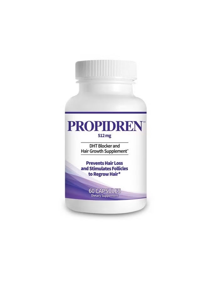 Pronexa DHT Blocker andHair Growth Supplement Prevents Hair Lossand Stimulates Folliclesto Regrow Hair 60 Capsules - Image 1