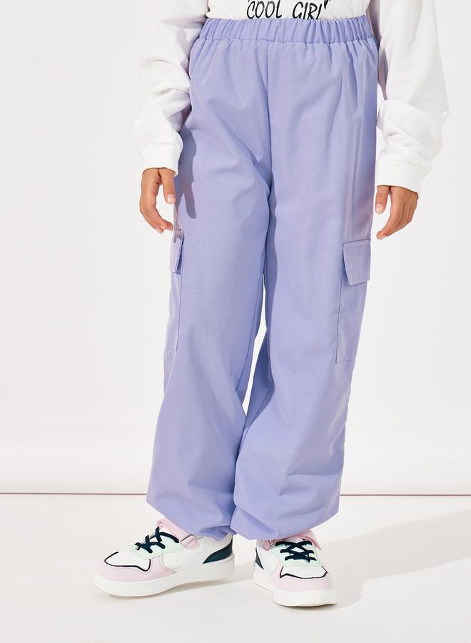 Cool Girl Graphic Sweatshirt & Cargo Pants Set