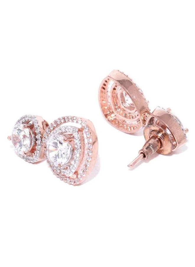 برياسي Elegant Women Brass Earrings with pattern and secured with Post and Back closure and styled in ideal for Western moments — crafted to elevate your special moments.