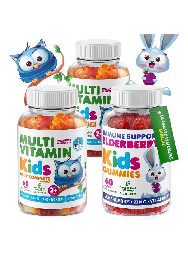 Dr. Moritz د. مورتز حلوى إلدربيري للأطفال والرضع (مجموعة متعددة الفيتامينات وإلدربيري) - Image 1