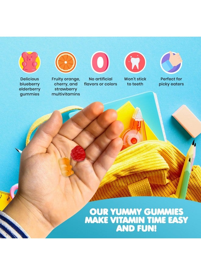 Dr. Moritz د. مورتز حلوى إلدربيري للأطفال والرضع (مجموعة متعددة الفيتامينات وإلدربيري) - Image 5