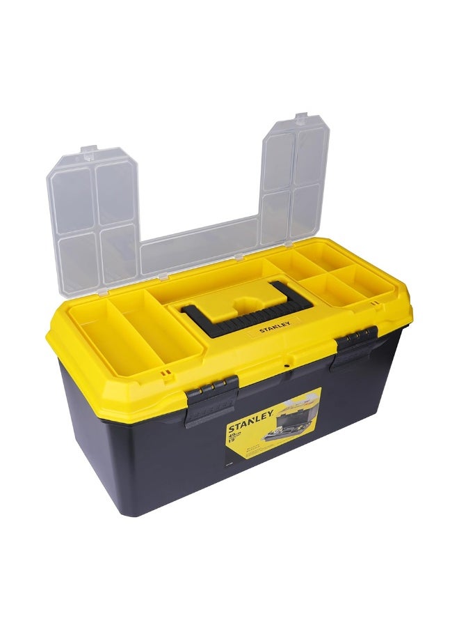 Stanley 1-71-950 19" Plastic Multiple Compartsment Tool Box  - Image 3