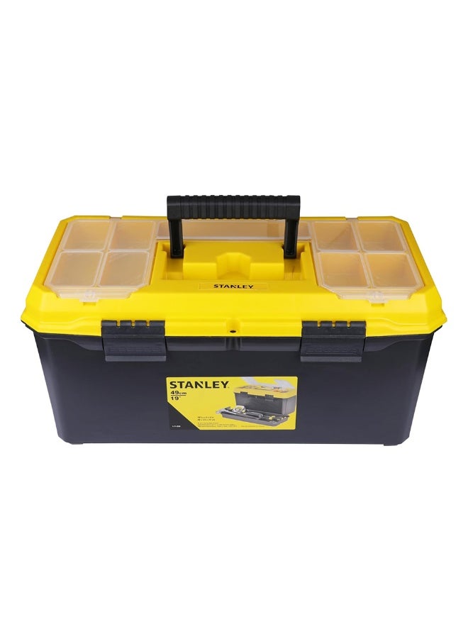 Stanley 1-71-950 19" Plastic Multiple Compartsment Tool Box  - Image 5