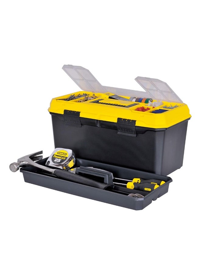 Stanley 1-71-950 19" Plastic Multiple Compartsment Tool Box  - Image 4