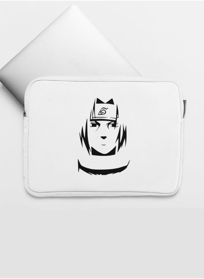 LOUD UNIVERSE - Naruto Anime Laptop Sleeve Black And White - Image 1
