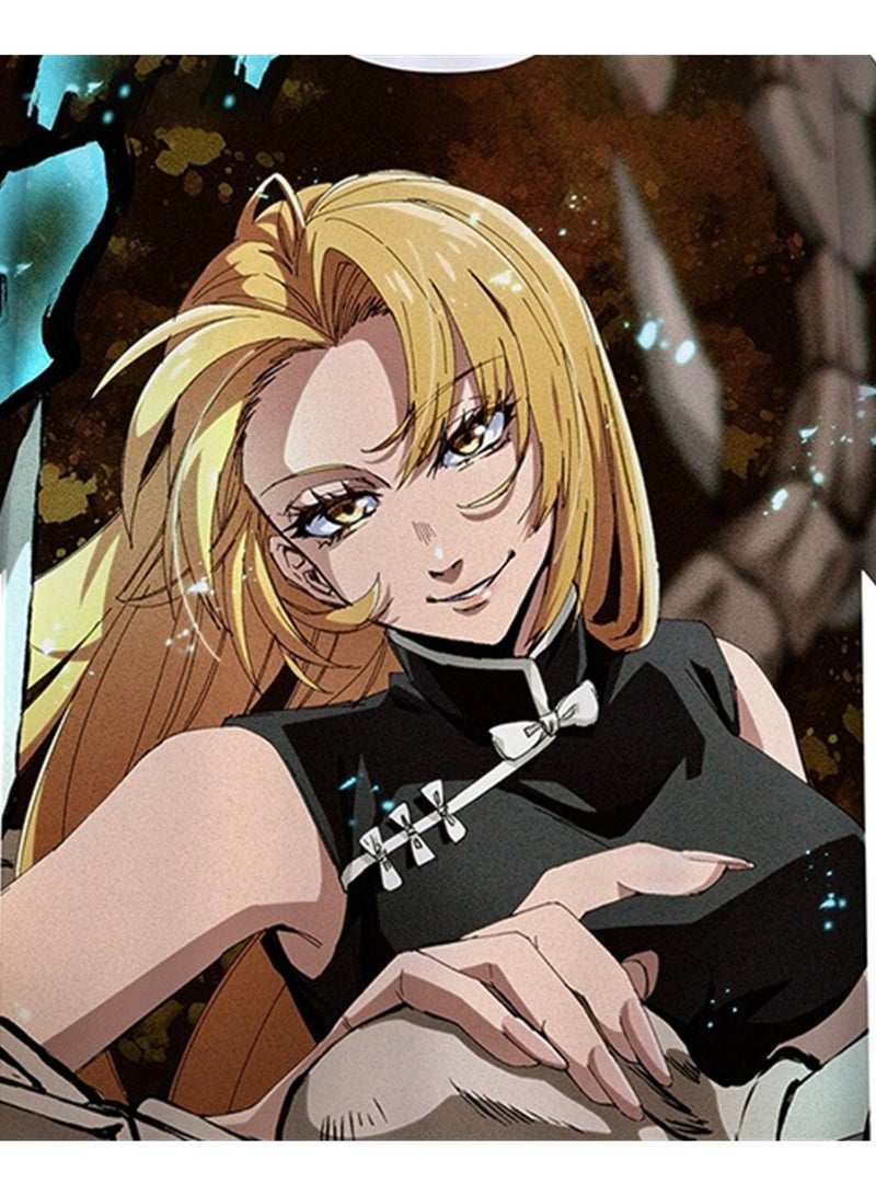 تي شيرت الرسوم المتحركة Jujutsu Kaisen للكبار والأطفال بطباعة رقمية ثلاثية الأبعاد قابلة للتنفس - Image 3