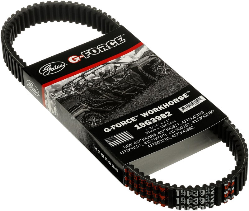 حزام نقل الحركة المتغير المستمر GForce Workhorse 19G3982 من Gates