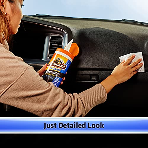 Armor All Car Protectant Wipes, Car Interior Cleaning Wipes for Cars, Trucks & Motorcycles, 25 Count Each, 150 Wipes Total (Pack of 6) - Image 3