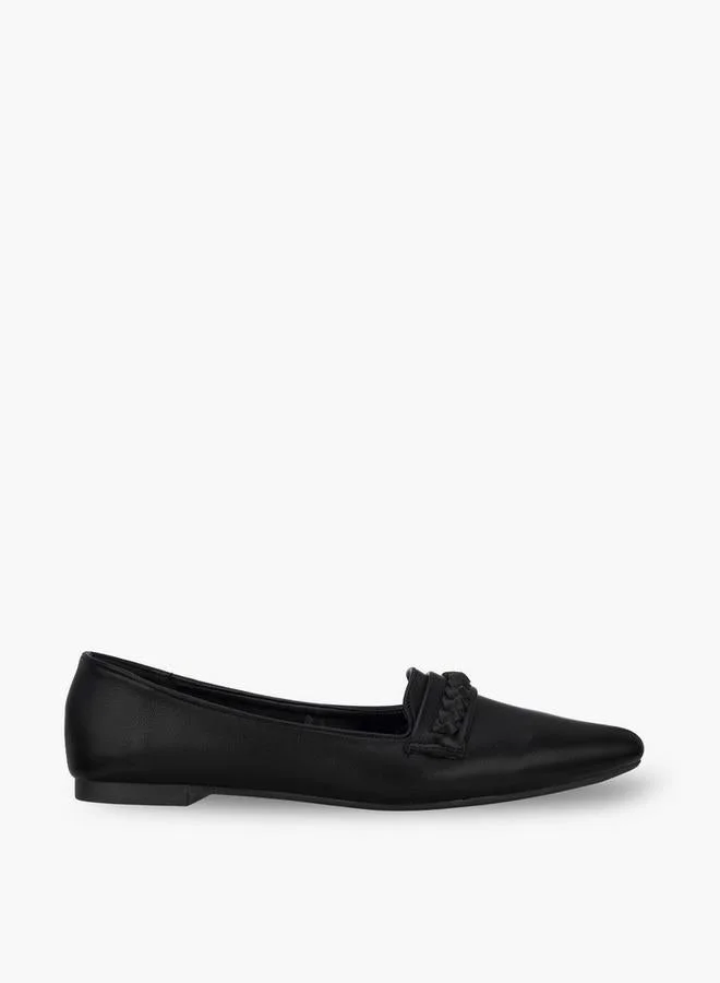 فلورا بيلا من شو إكسبرس Women Braided Detail Ballerina Shoes