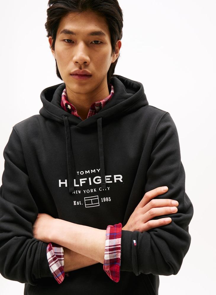 TOMMY HILFIGER Graphic Pullover Hoodie - Image 3