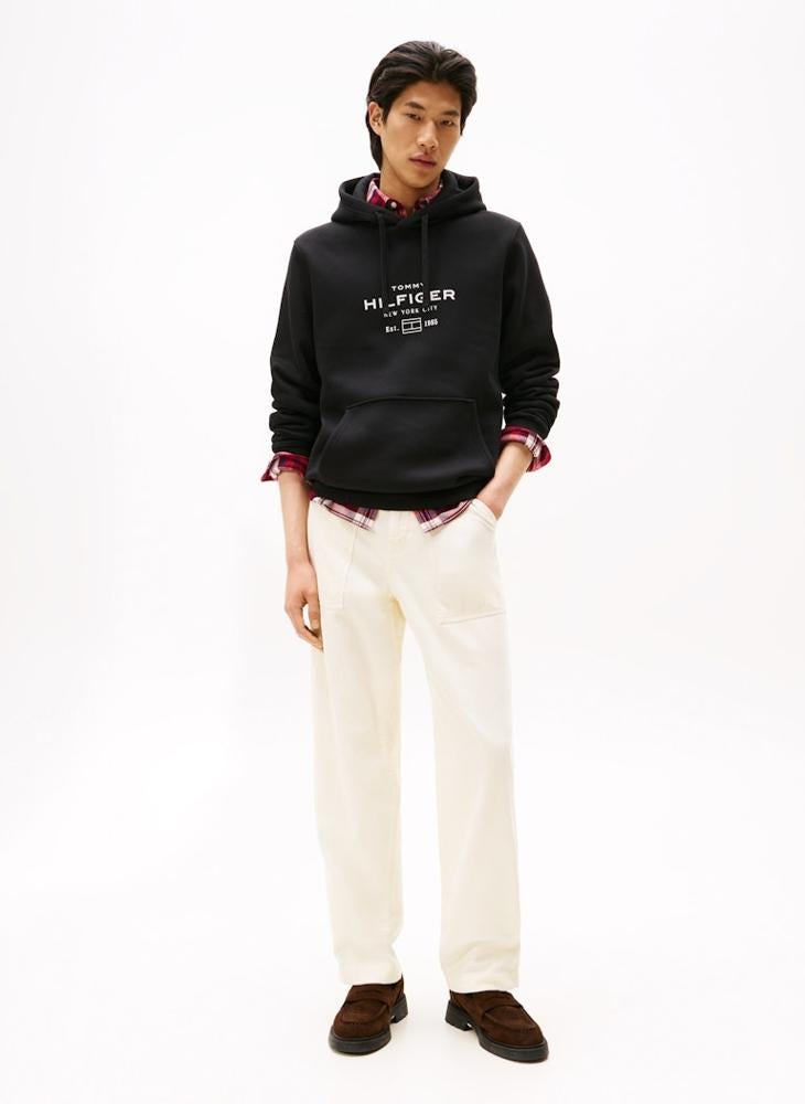 TOMMY HILFIGER Graphic Pullover Hoodie - Image 4