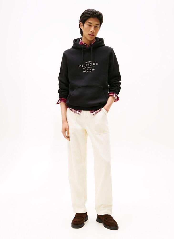 TOMMY HILFIGER Graphic Pullover Hoodie - Image 4