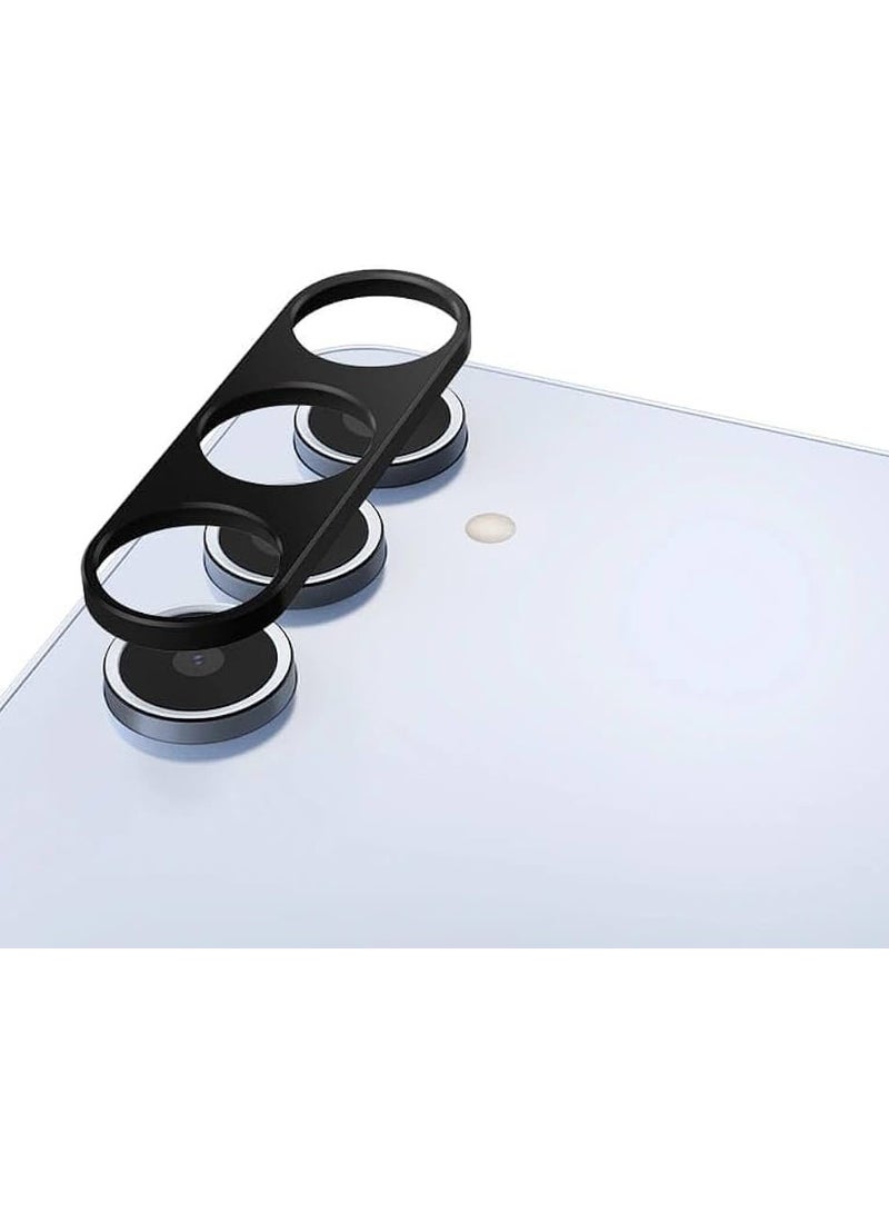 Lens Glass Camera Protection (Camera Protector) Compatible with Samsung A55 Camera Screen Protector Tempered Glass HD Full Coverage Anti-Scratch