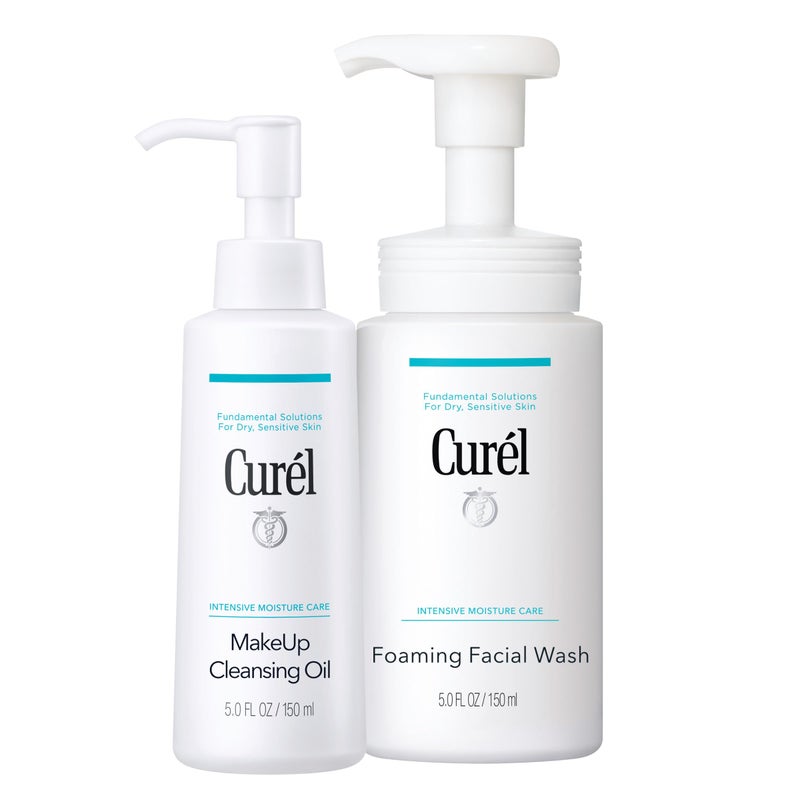 Curel Makeup Cleansing Oil and Face Wash - Image 1