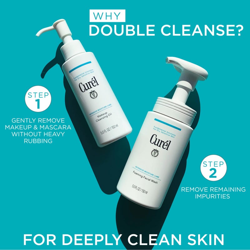 Curel Makeup Cleansing Oil and Face Wash - Image 2