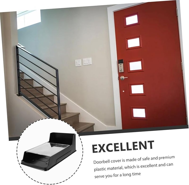 Weatherproof Doorbell Cover Rainproof Protector For Attendance Machines Access Outdoor Use - Image 3