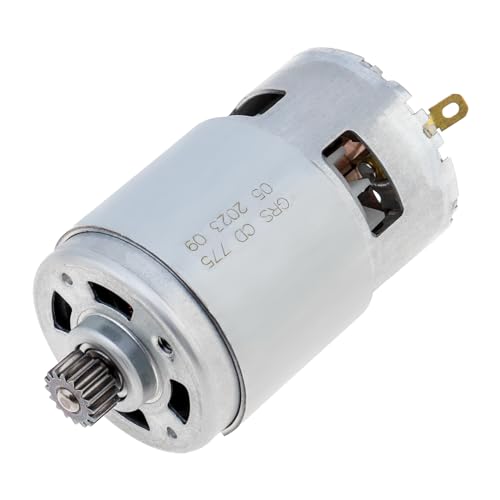 ChgImposs 775 DC Motor 16 Teeth 18V Micro Motor Fit for Makita Impact Drill/Electric Drill, 16 Teeth 18V Impact Drill Motor - Image 1