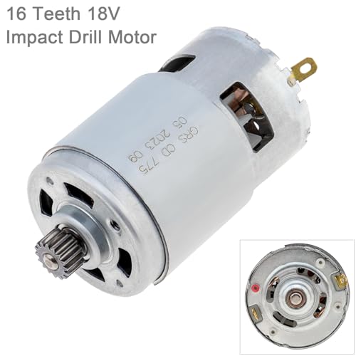 ChgImposs 775 DC Motor 16 Teeth 18V Micro Motor Fit for Makita Impact Drill/Electric Drill, 16 Teeth 18V Impact Drill Motor - Image 3