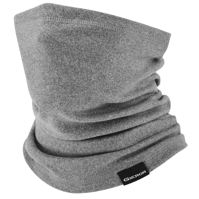 GXCROR Neck Warmer Winter Face Mask Fleece Neck Gaiter Ski Face Cover Cold Weather Scarf for Men & Women - Image 1