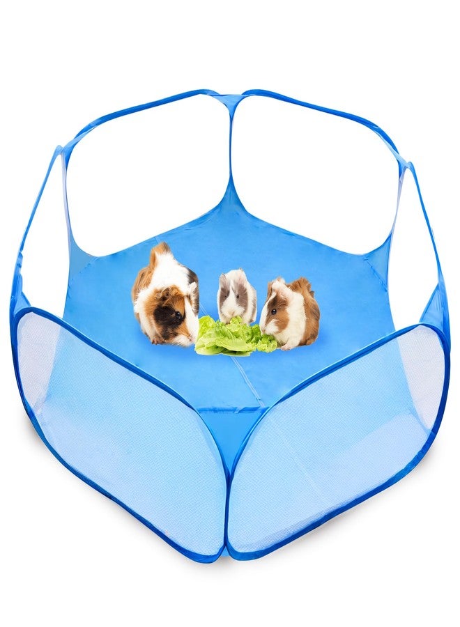 Meric CoCoo Small Animal Portable Playpen for Indoor, Outdoor Fun, Give Your Furry Friend 360° Adventureland, Water-Resist Floor Saves Carpets, Folds Flat for Easy Storage, Ideal for Exercise, Training - Image 1